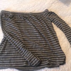 Off the shoulder shirt